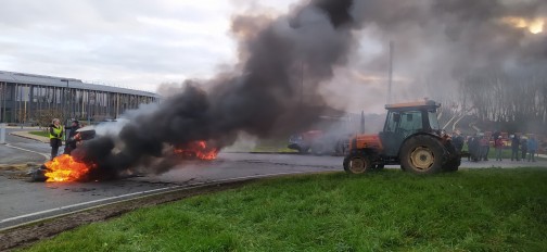 Région Aquitaine agriculteurs contre le Mercosur fin 2025