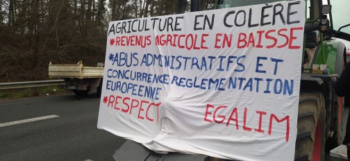 Région Aquitaine agriculteurs contre le Mercosur fin 2025