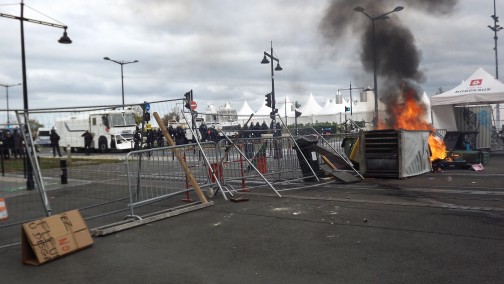 Débordements lors de la manifestation du 17 octobre 2026 à Bordeaux.